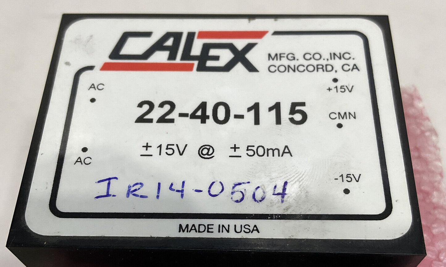 CALEX 22-40-115 POWER SUPPLY LOT OF 2 373