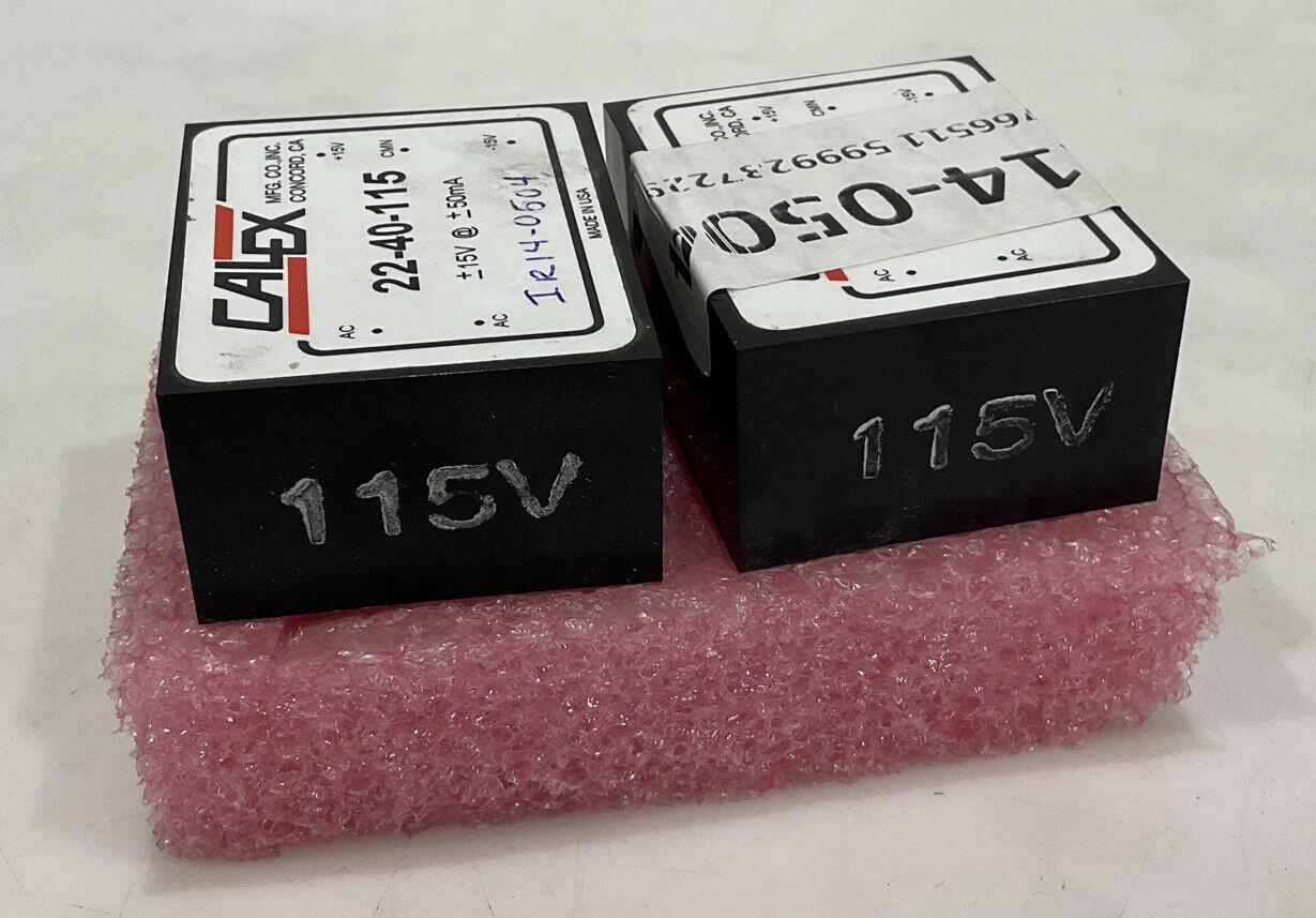 CALEX 22-40-115 POWER SUPPLY LOT OF 2 373
