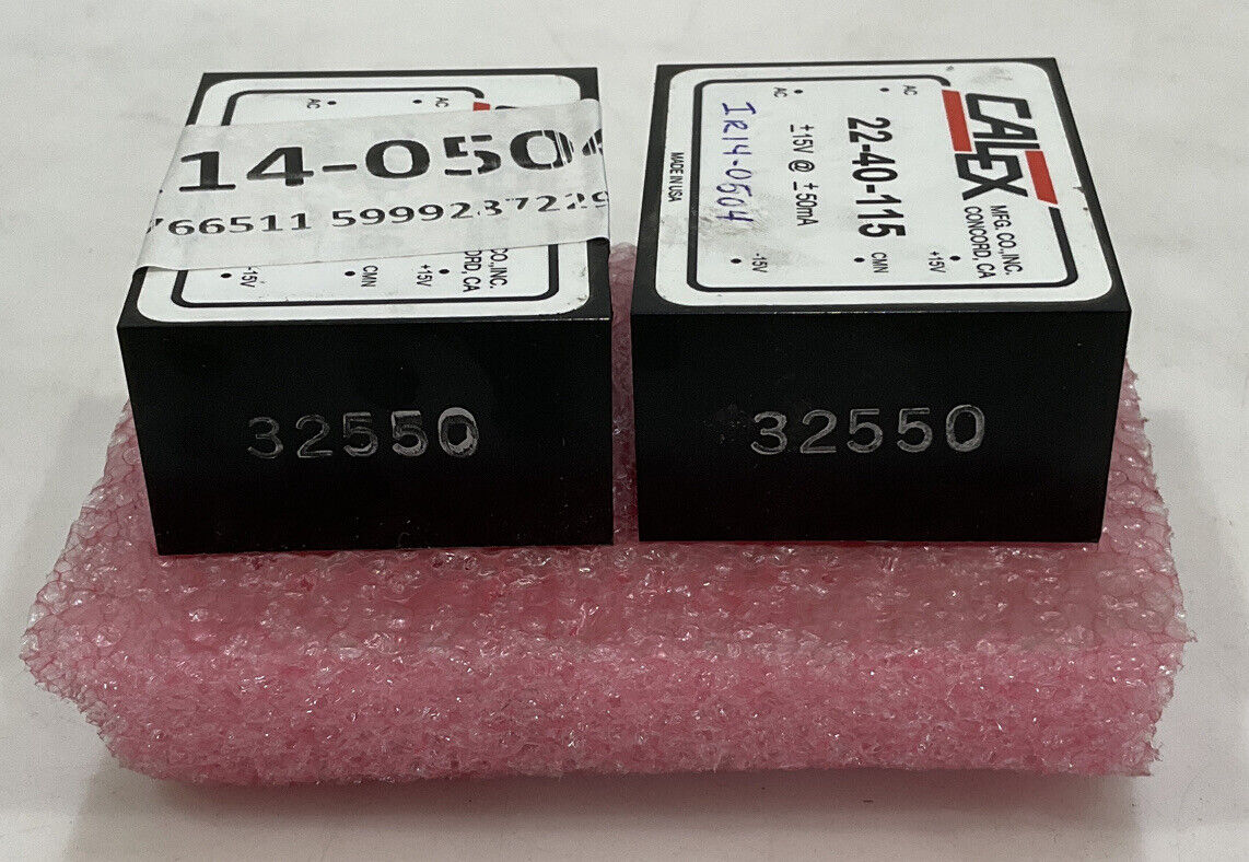 CALEX 22-40-115 POWER SUPPLY LOT OF 2 373