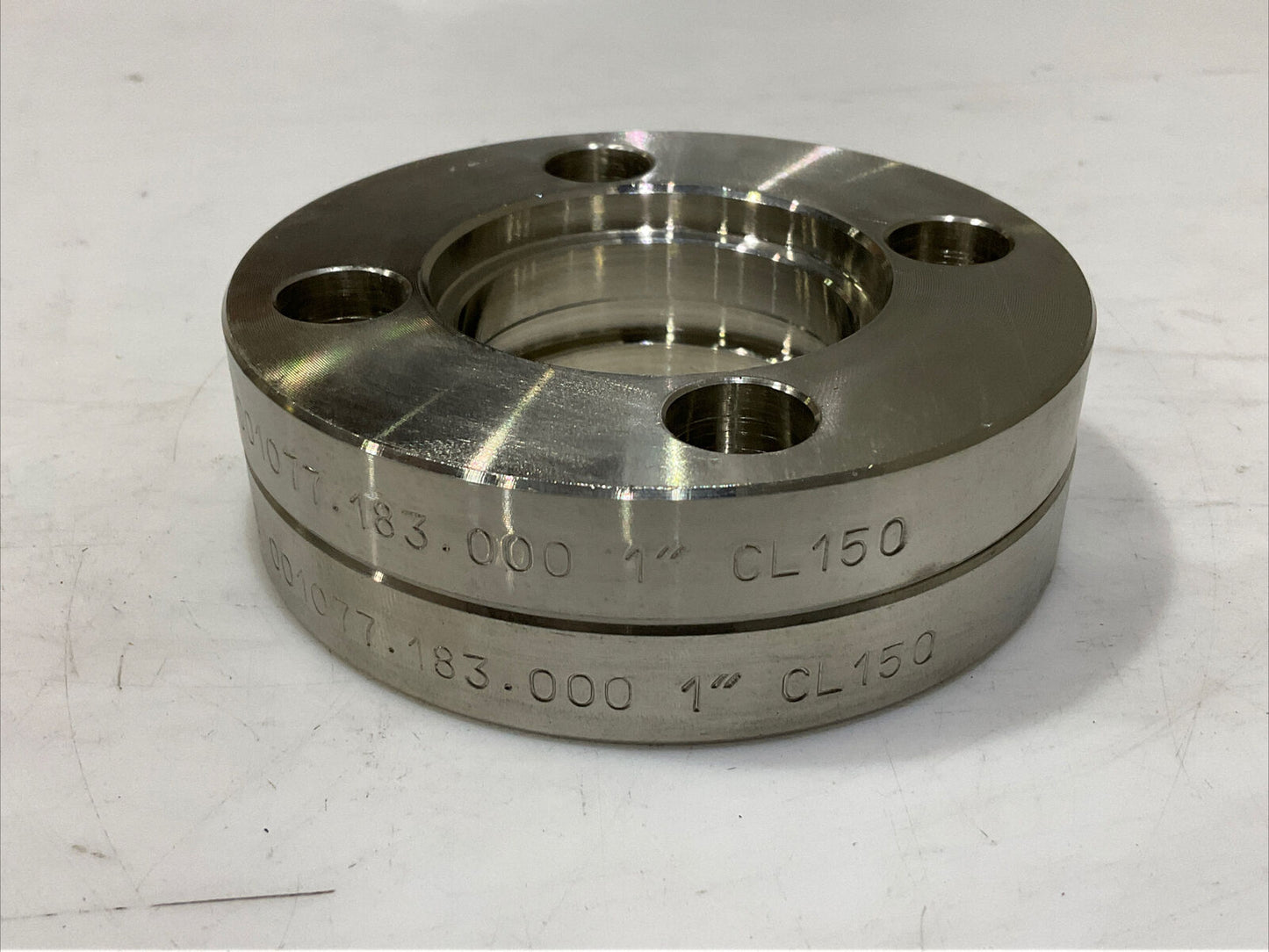 FLOWSERVE 001077-183-000 END FLANGE 1” CL 150 LOT OF 2 373