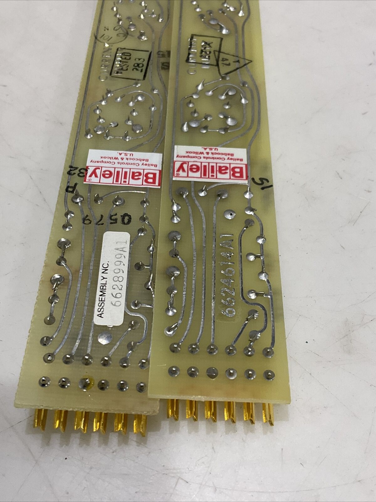 BAILEY CONTROLS 6628999A1 CURRENT BUFFER MODULE LOT OF 2 373