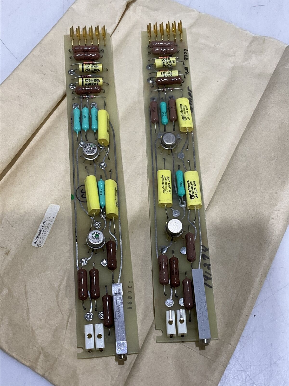 BAILEY CONTROLS 6628999A1 CURRENT BUFFER MODULE LOT OF 2 373