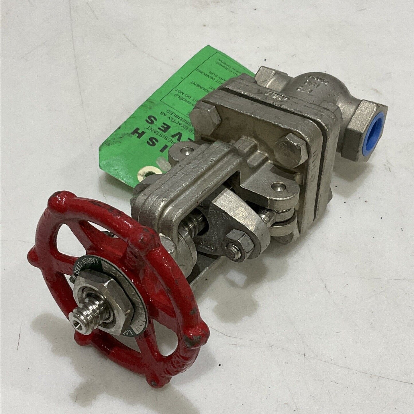 LANDISH VALVE 8270071405B GATE VALVE 1/2” 150 B16.34 275 PSI 100F LOT OF 2 373