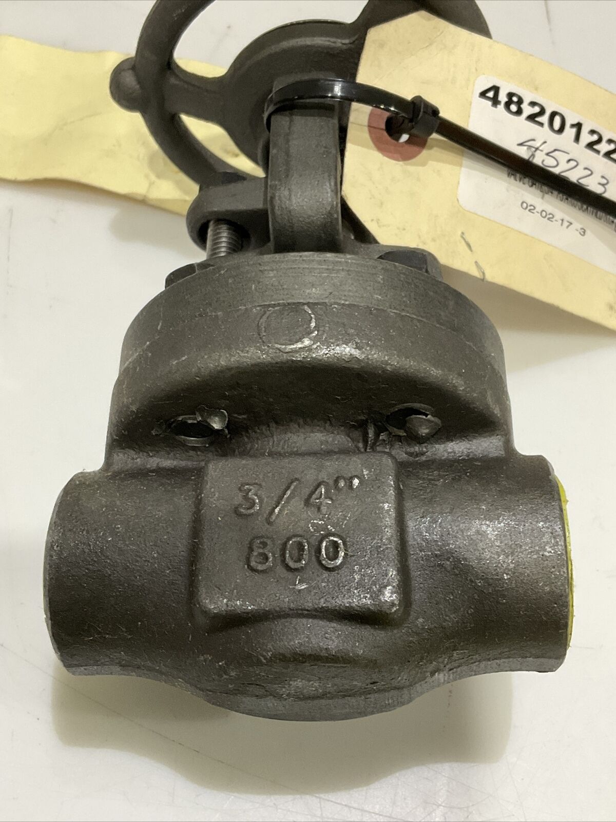 FLOWSERVE VOGT AAB84F0000Y GATE VALVE 3/4” A105N 800 B16.34 LOT OF 3 373