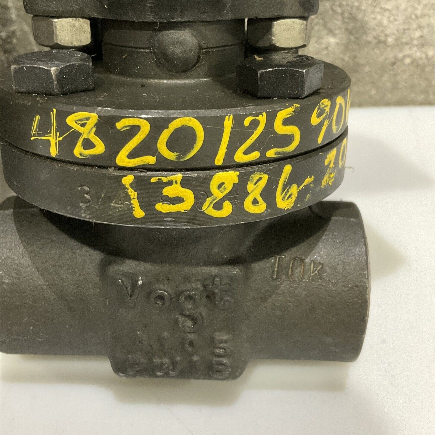 FLOWSERVE VOGT AAB84F0000Y GATE VALVE 3/4” A105N 800 B16.34 LOT OF 3 373