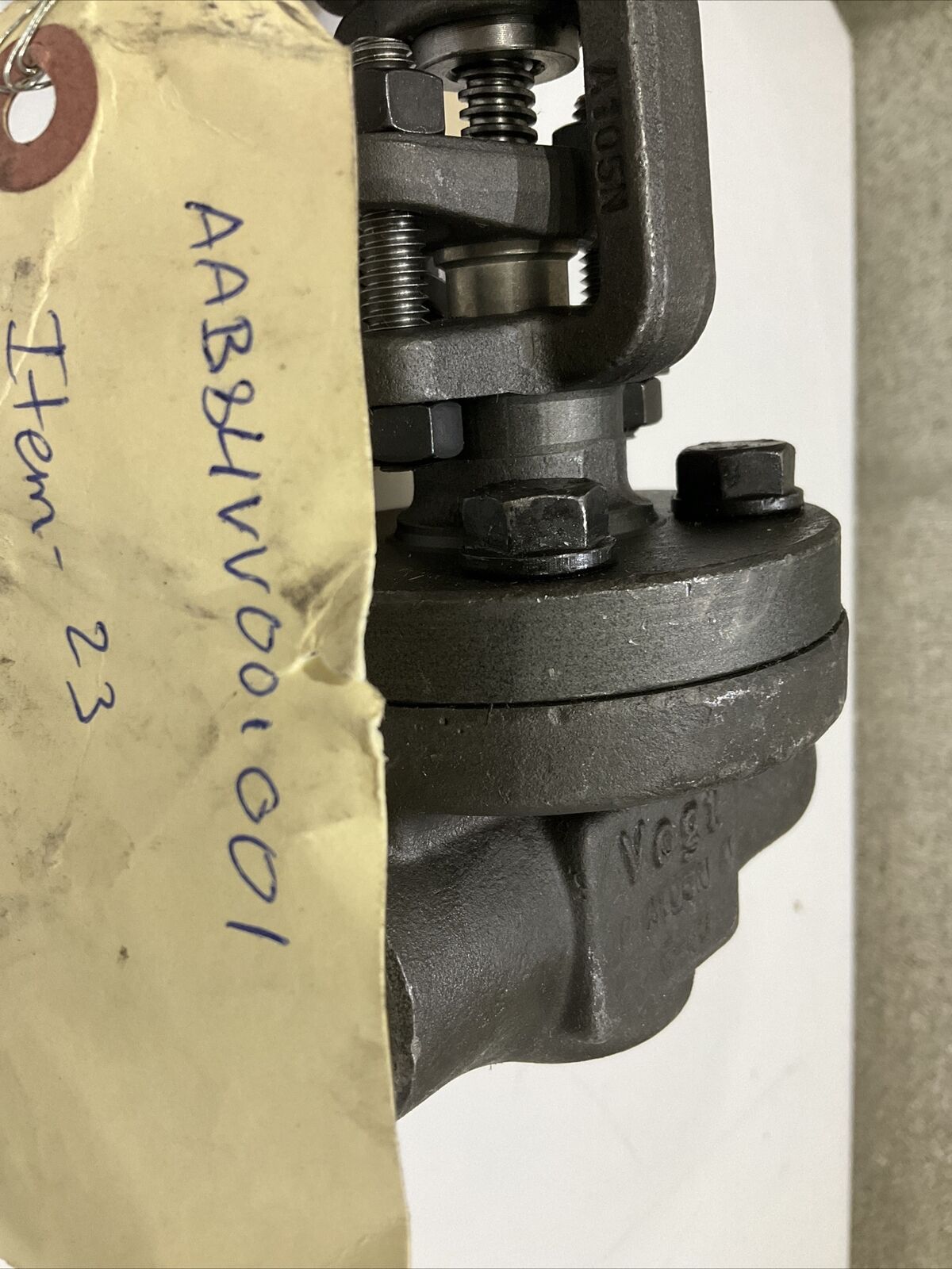 FLOWSERVE VOGT AAB84F0000Y GATE VALVE 3/4” A105N 800 B16.34 LOT OF 3 373