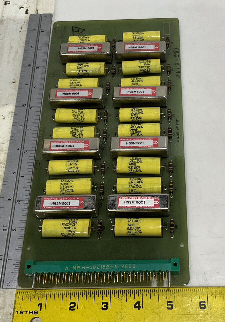 GENERAL ELECTRIC 947D382G1 24V RELAY NCP 373