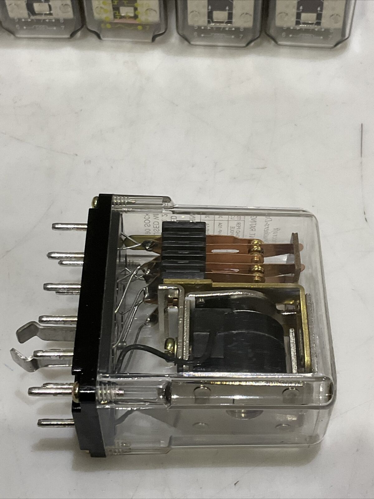 MAGNECRAFT & STRUTHER-DRUM 219BBXP RELAY 24/28 VDC 10 AMP 120 VAC LOT OF 6 373