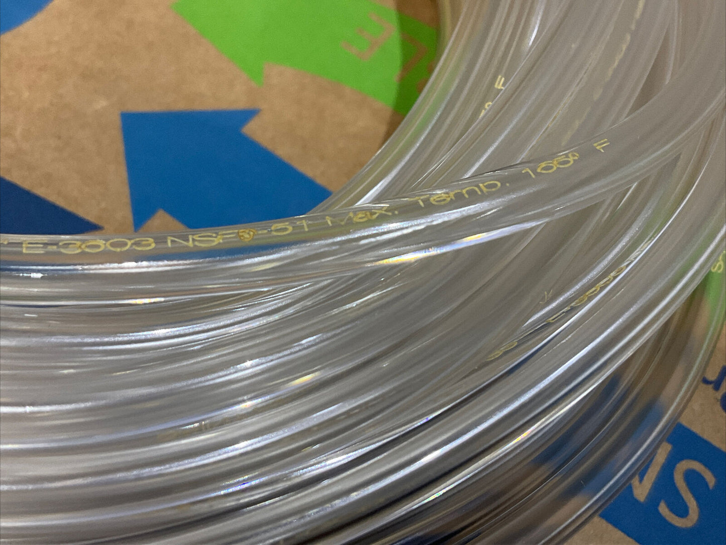 TYGON 89403-854 FLEX TUBING 1/8”ID 1/4”OD 1/16”WT 50FT 373