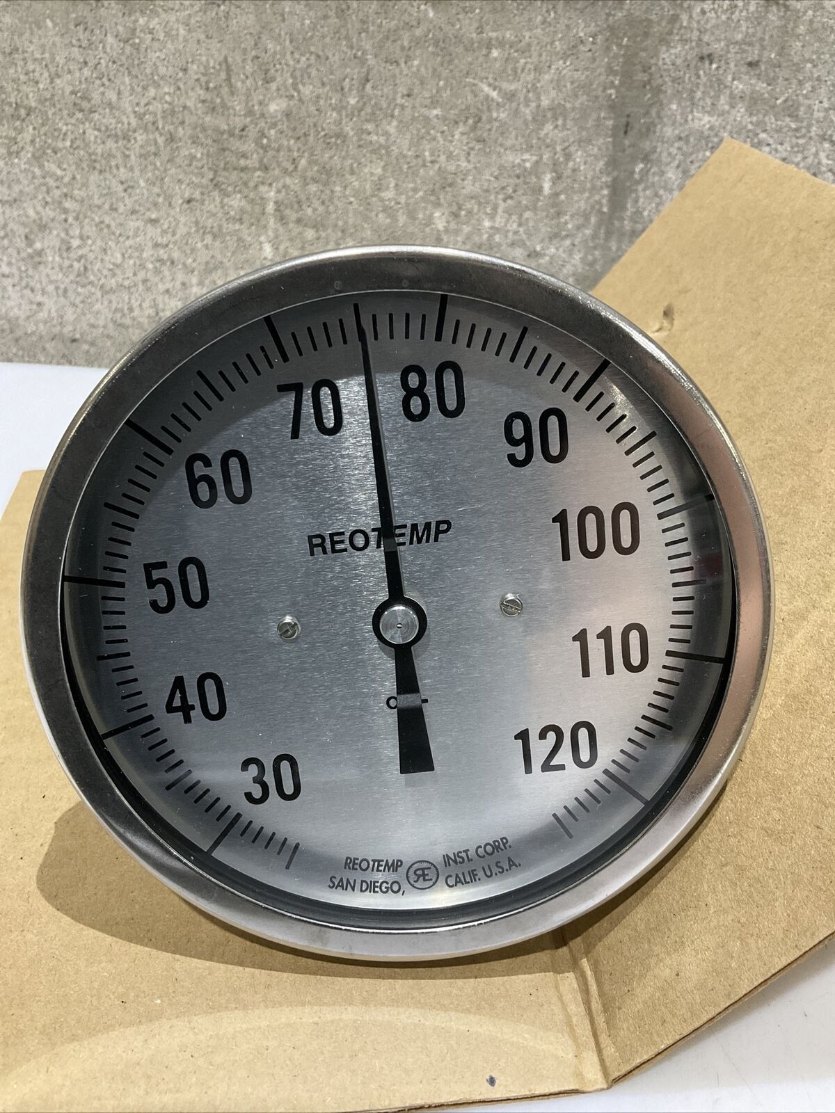 REOTEMP J 25-125 DEGREE THERMOMETER 4” STEM 373