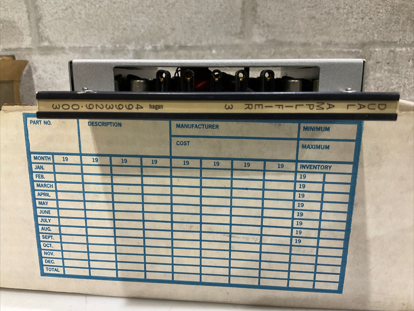 HAGAN 499329.003 DUAL AMPLIFIER 373
