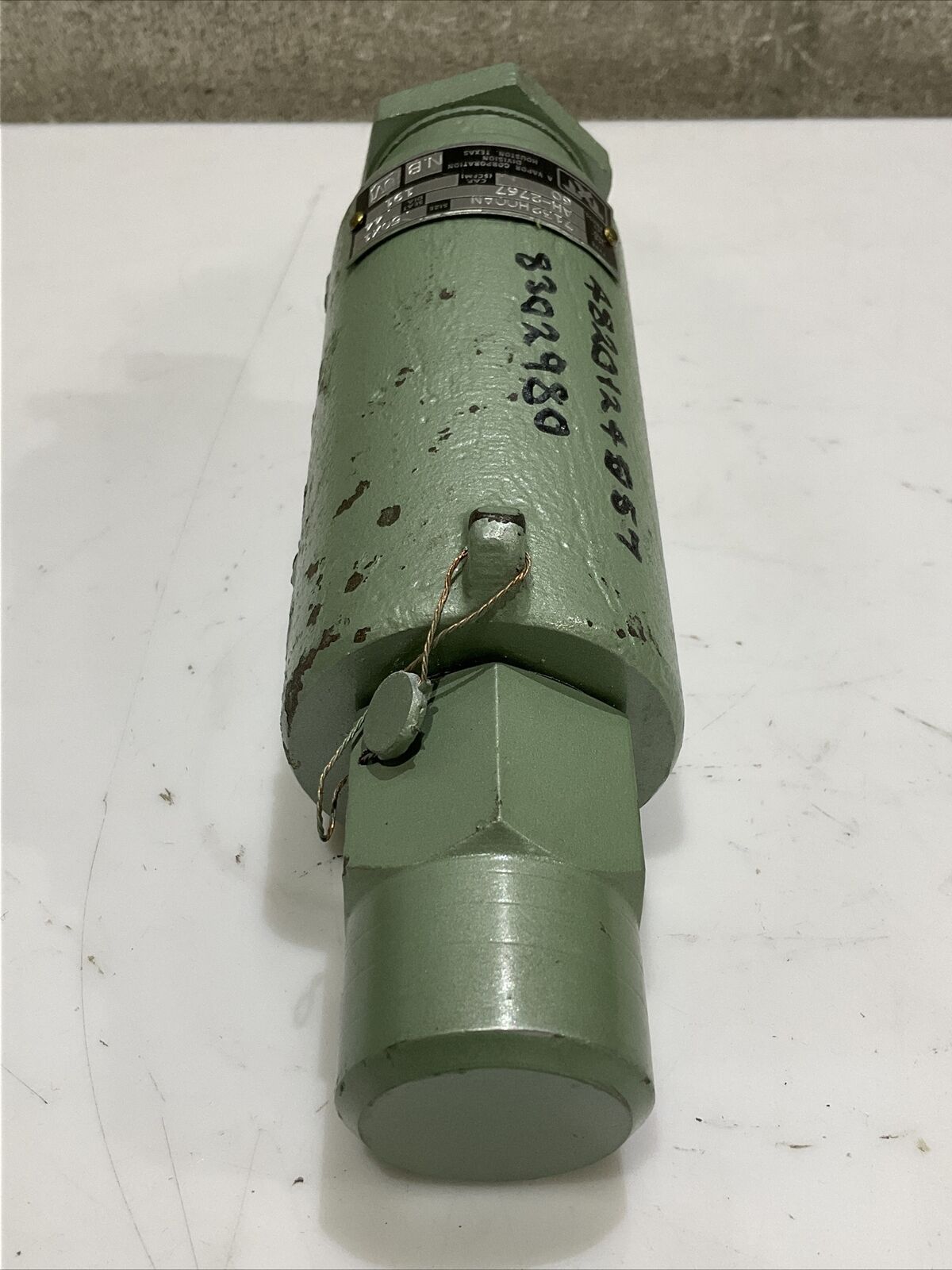 SAFETY RELIEF VALVE PRESSURE TXT 7132HOOAN SIZE AH-2757 .50X1 373