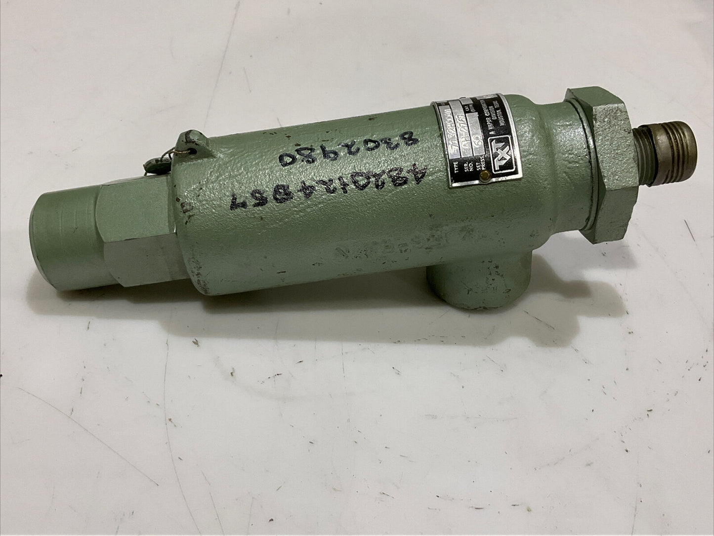 SAFETY RELIEF VALVE PRESSURE TXT 7132HOOAN SIZE AH-2757 .50X1 373