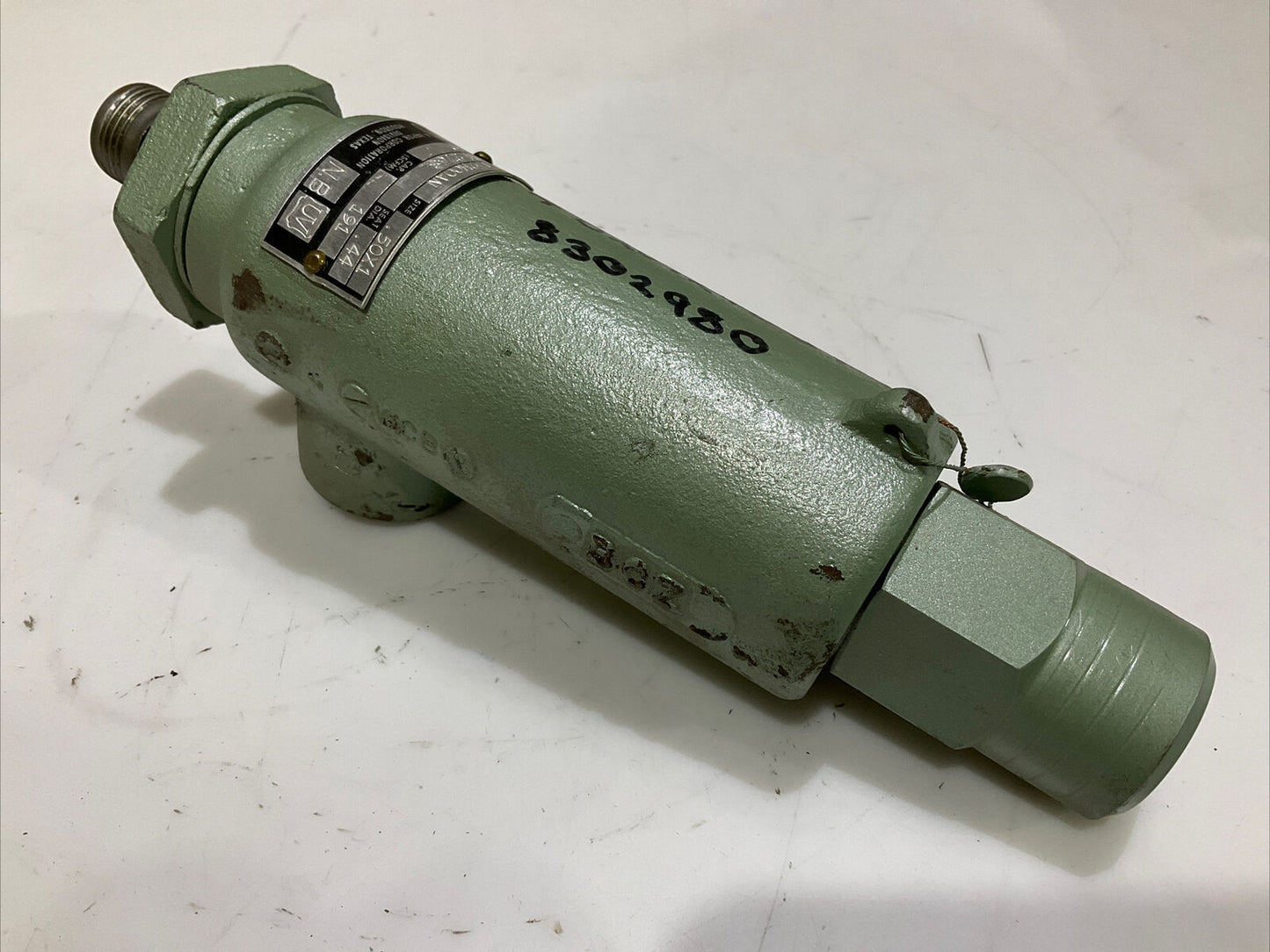 SAFETY RELIEF VALVE PRESSURE TXT 7132HOOAN SIZE AH-2768 .50X1 373