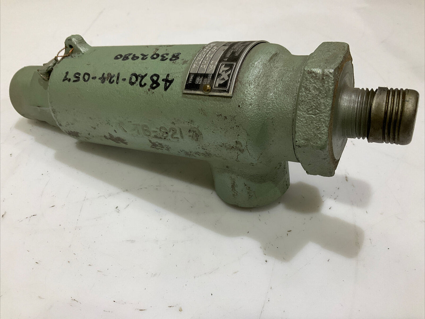 SAFETY RELIEF VALVE PRESSURE TXT 7132HOOAN SIZE AH-2769 .50X1 373
