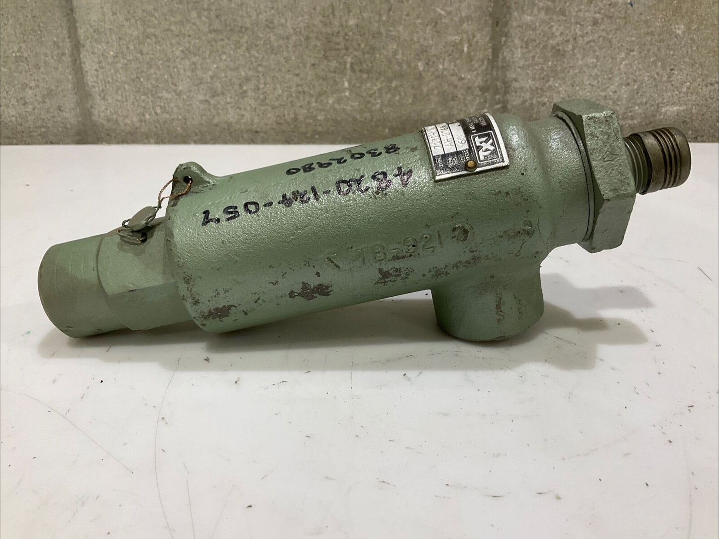 SAFETY RELIEF VALVE PRESSURE TXT 7132HOOAN SIZE AH-2769 .50X1 373