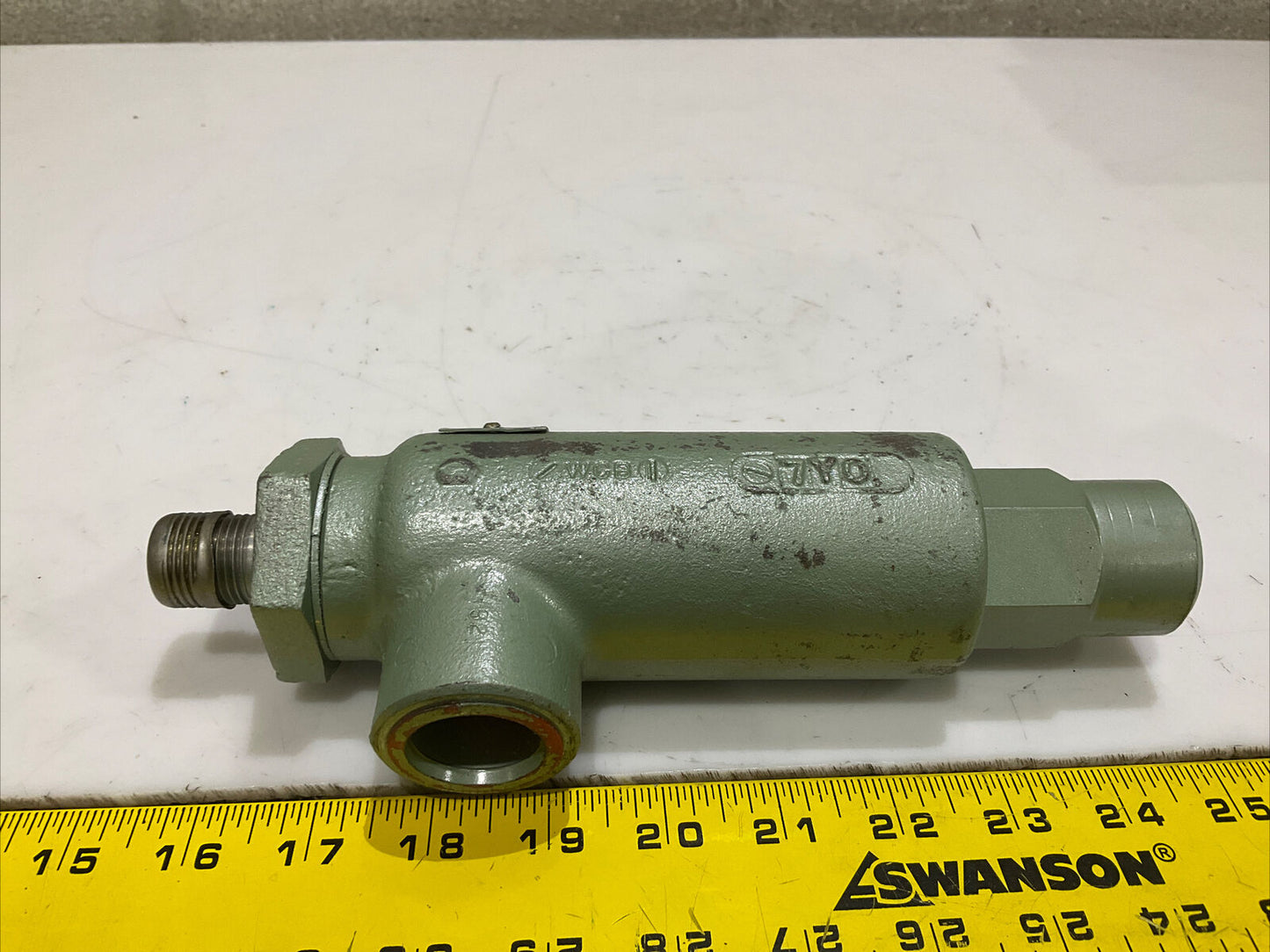 SAFETY RELIEF VALVE PRESSURE TXT 7132HOOAN SIZE AH-2769 .50X1 373