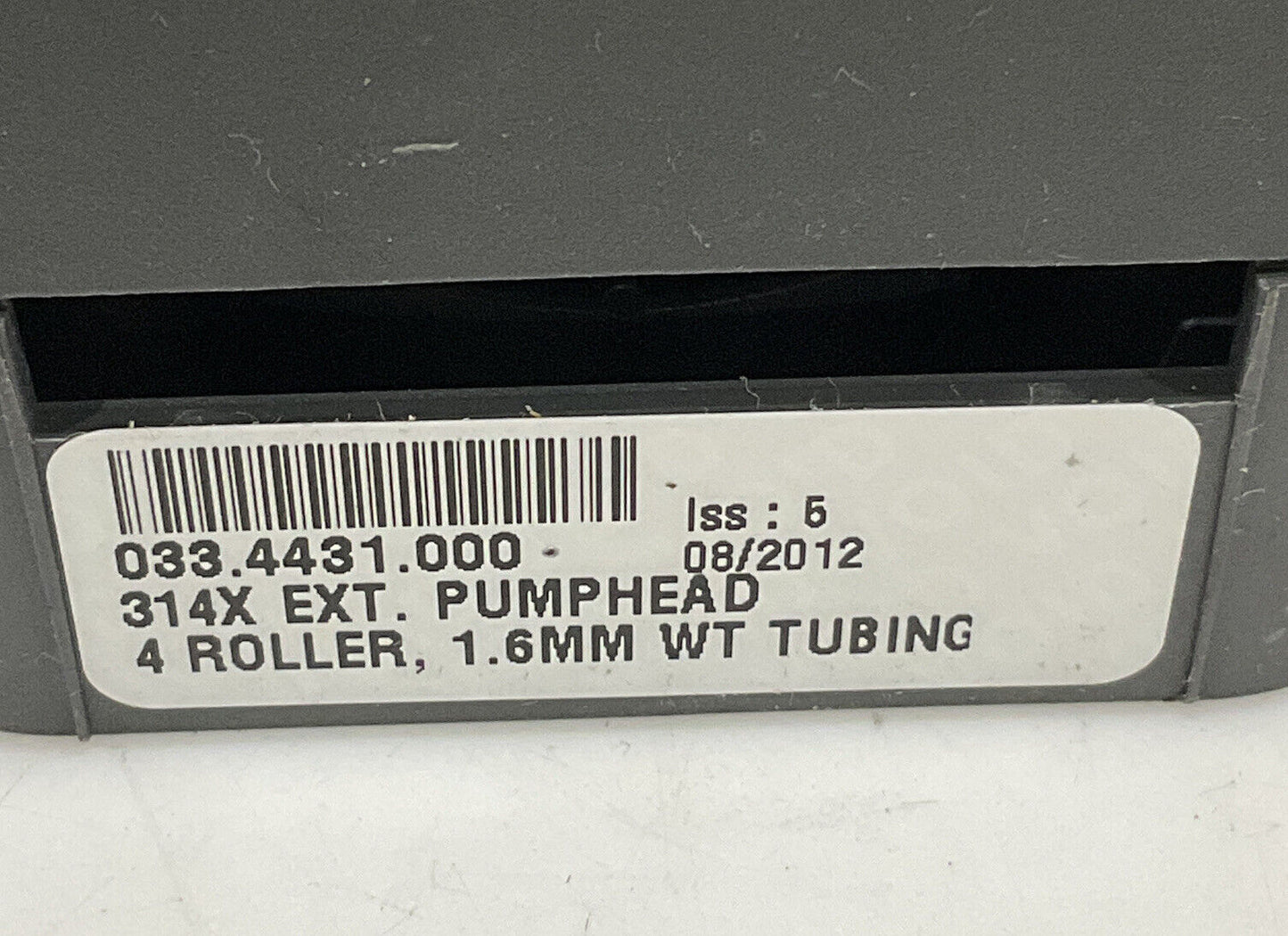 LIQUID ANALYTICAL RESOURCES 033.4431.000 314X EXT PUMPHEAD 4 ROLLER 1.6 MM 373