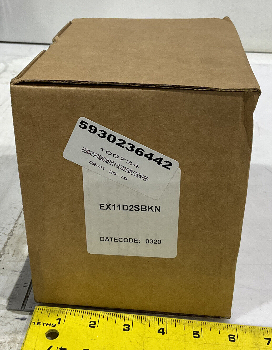 TRIAC SOLDO CONTROLS EX11D2SBKN EXPLOSION PRO INDICATOR 373
