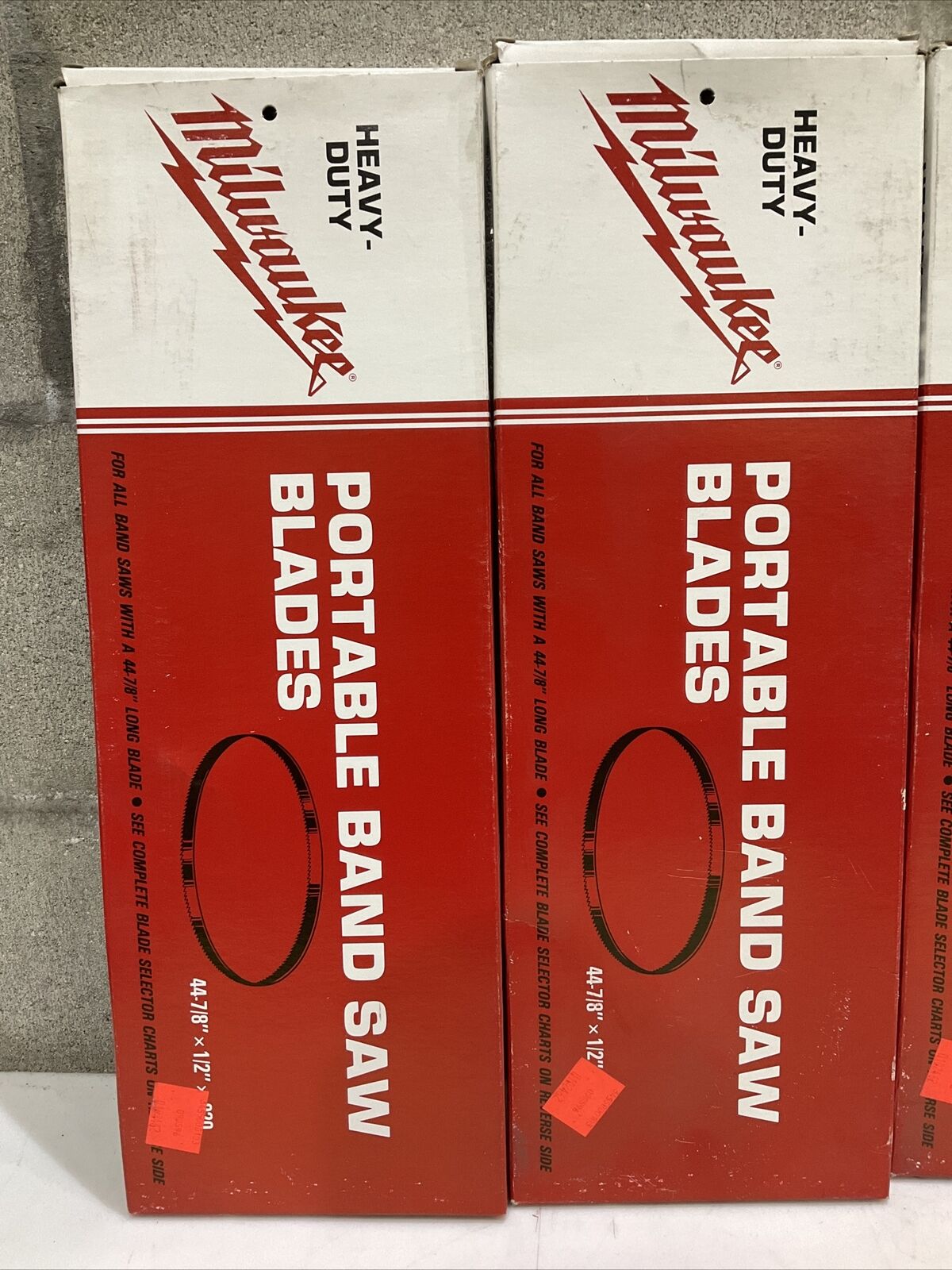 MILWAUKEE 48-39-0090 PORTABLE BAND SAW BLADES 44-7/8” X 1/2” X .020 373