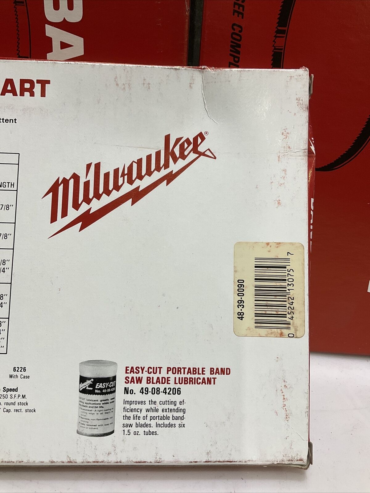MILWAUKEE 48-39-0090 PORTABLE BAND SAW BLADES 44-7/8” X 1/2” X .020 373