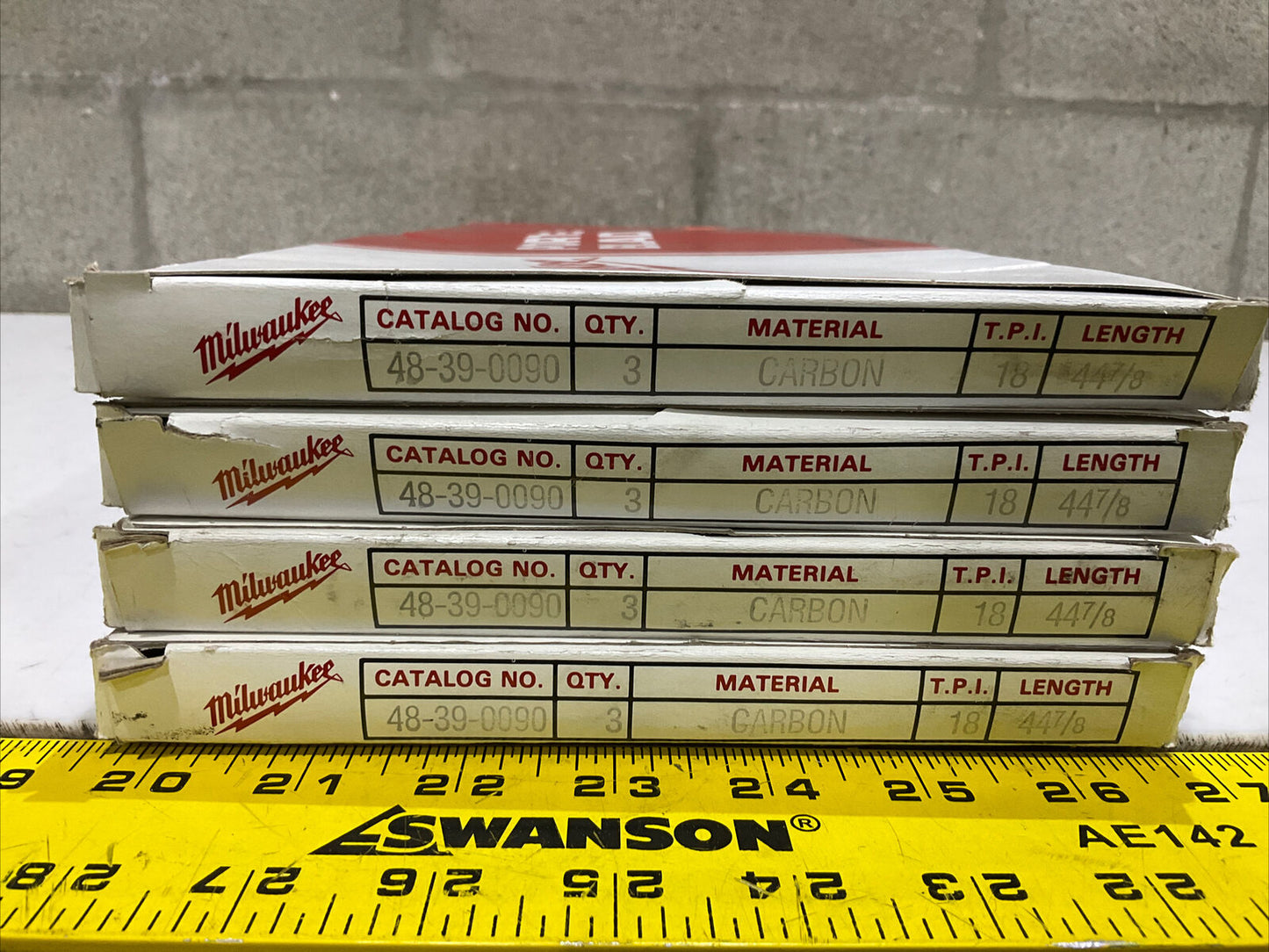 MILWAUKEE 48-39-0090 PORTABLE BAND SAW BLADES 44-7/8” X 1/2” X .020 373