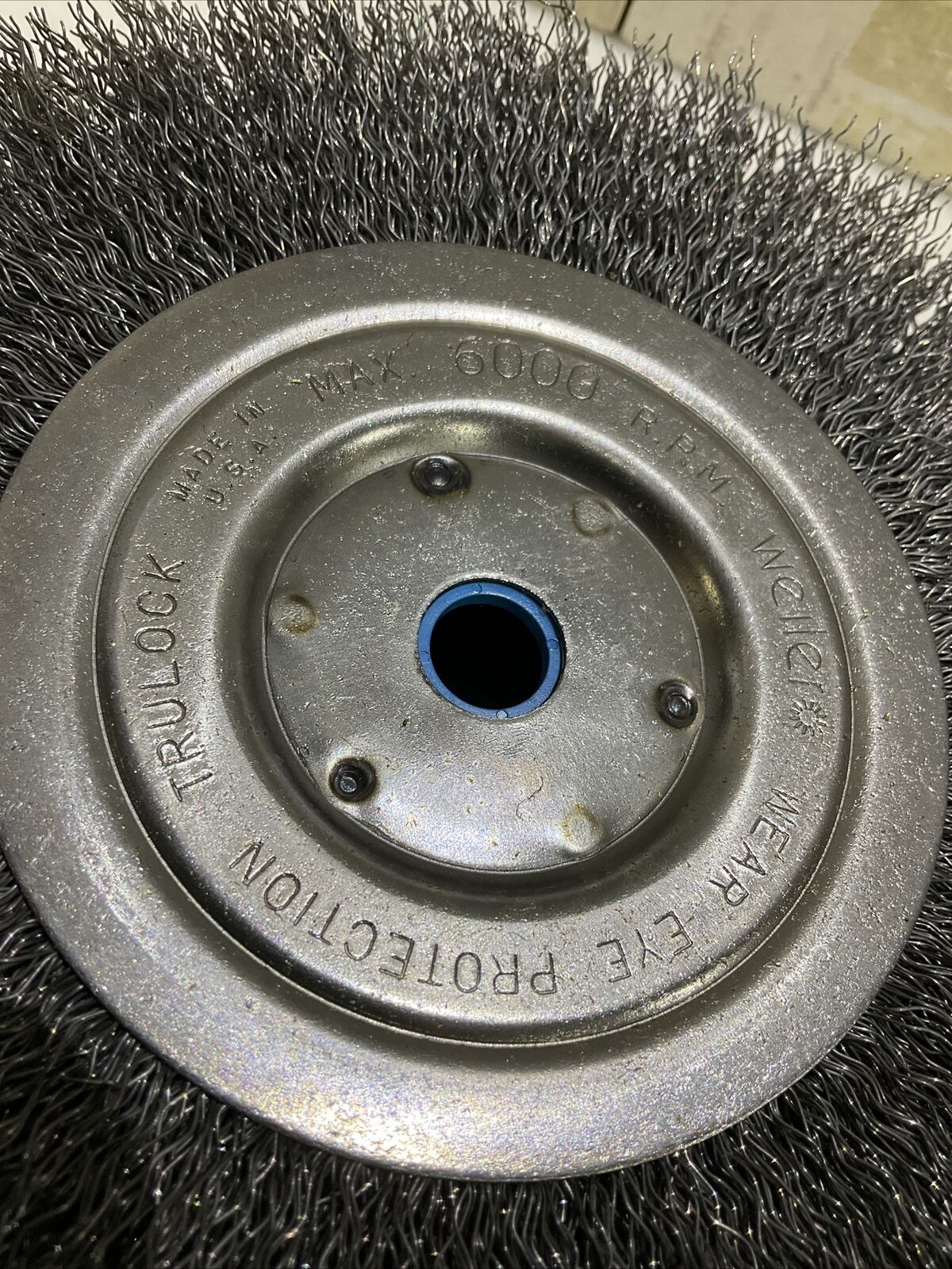 WEILER 02335 OM-7 BENCH GRINDER BRUSH 7” .014 1/2”-5/8” HOLE LOT OF 6373