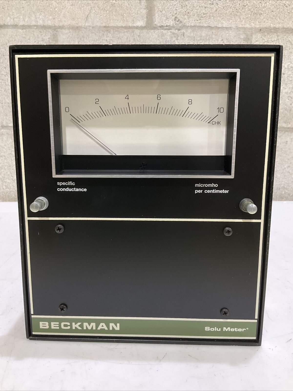 BECKMAN RA-6 RA6-A03A-J-KF-M2 SOLU METER CONDUCTIVITY CONTROLLER 373