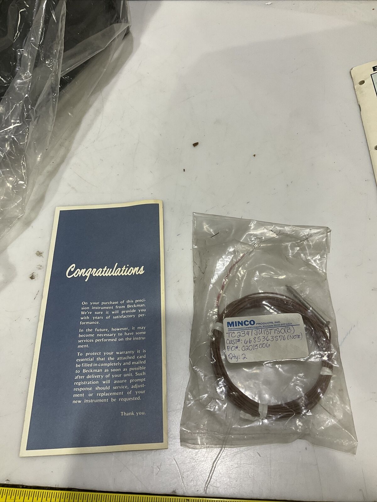 BECKMAN RA-6 RA6-A03A-J-KF-M2 SOLU METER CONDUCTIVITY CONTROLLER 373
