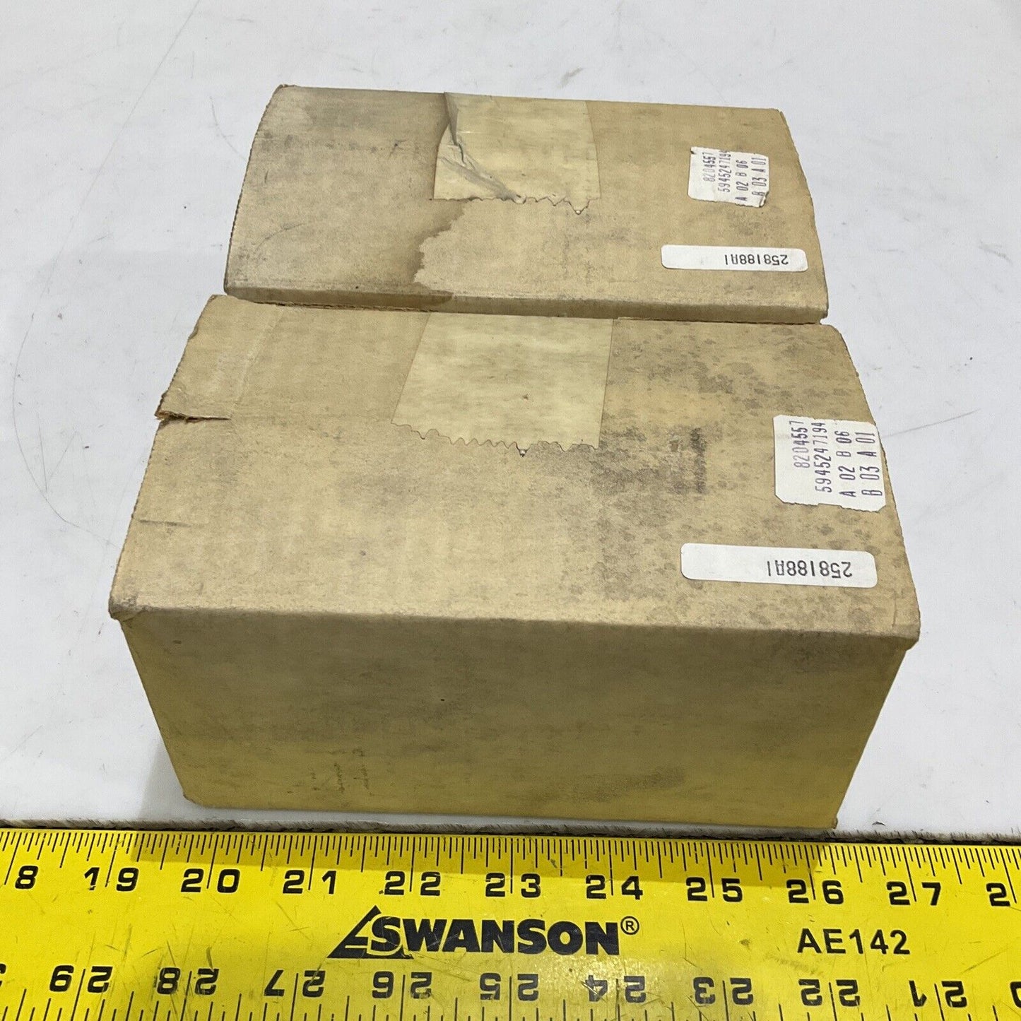 BAILEY 258188A1 SPARE PARTS RELAY KIT LOT OF 2 373