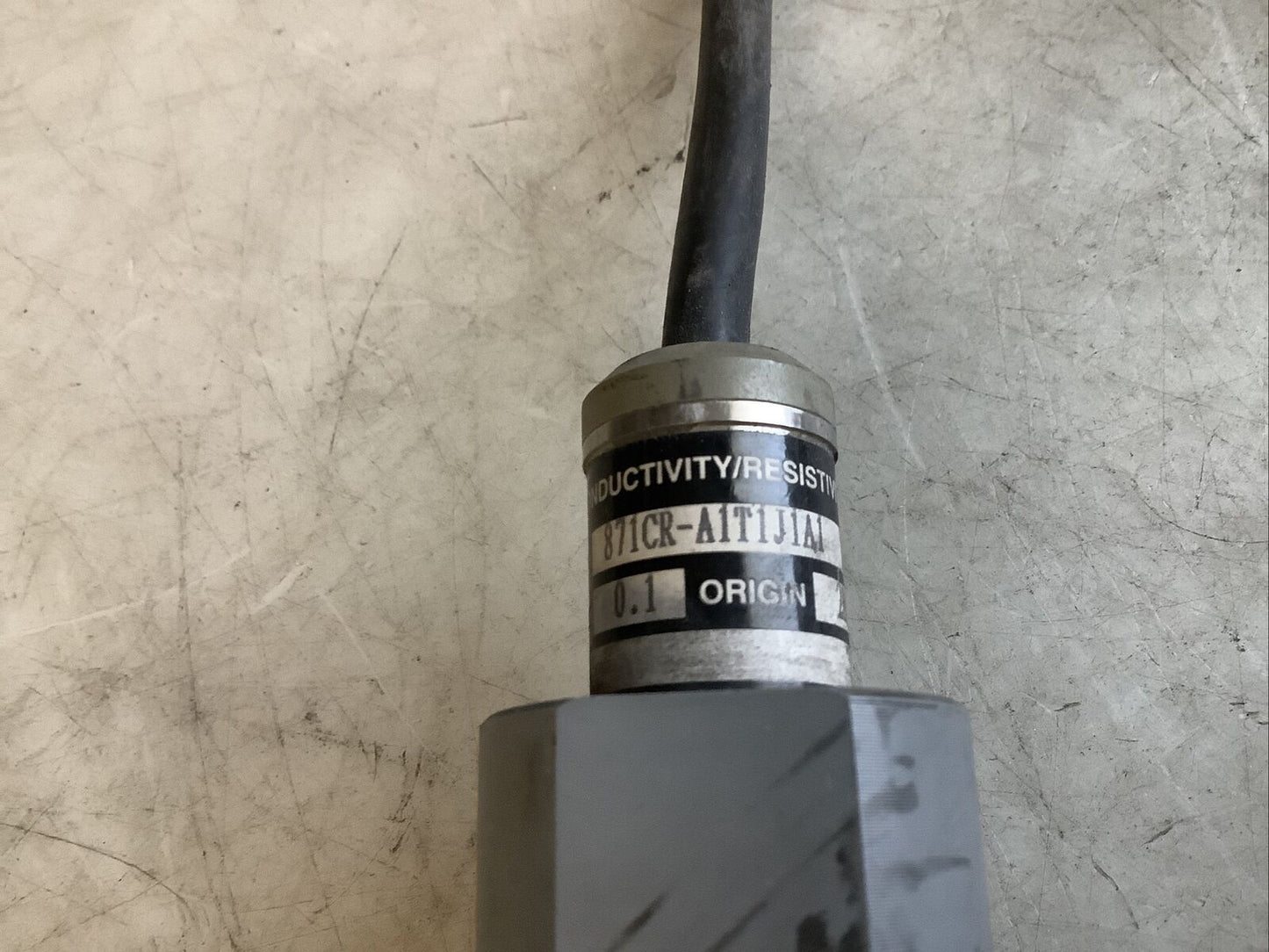 FOXBORO 871CR-A1T1J1A1 CONDUCTIVITY RESISTIVITY CELL W/ BS809SF 476