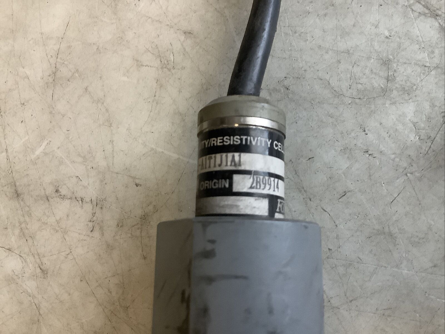 FOXBORO 871CR-A1T1J1A1 CONDUCTIVITY RESISTIVITY CELL W/ BS809SF 476