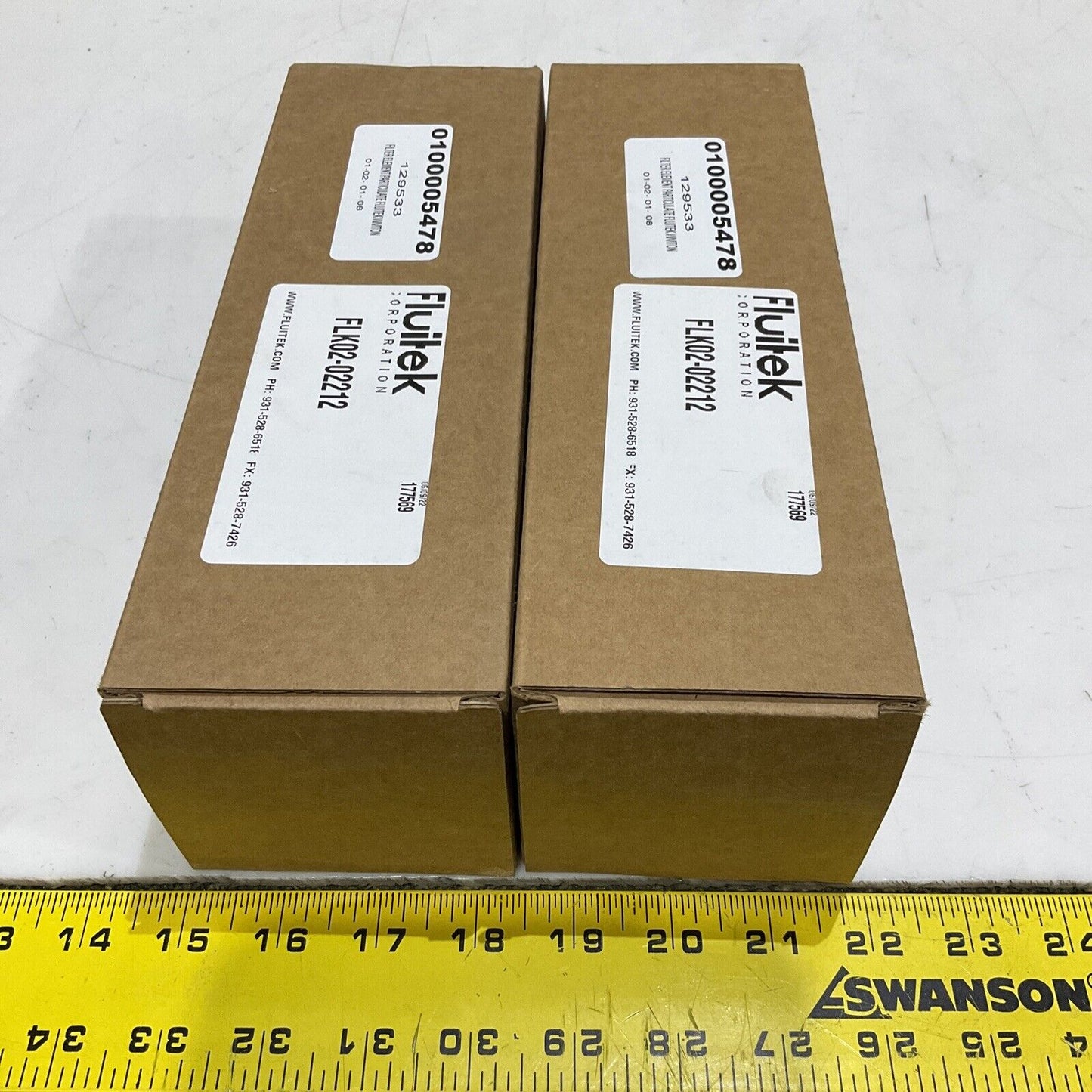 FLUITEK FLK02-02212 PARTICULATE FILTER ELEMENT LOT OF 2 373