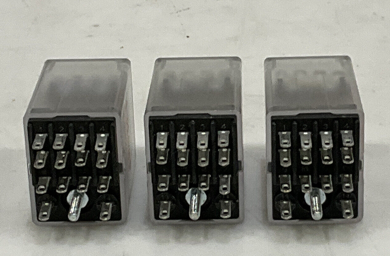 TYCO ELECTRONICS KHU-17D11-48 48VDC GENERAL PURPOSE RELAY LOT OF 3 373