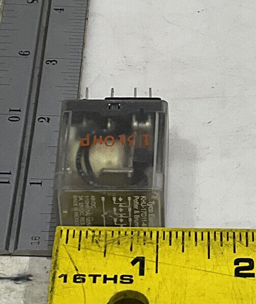 TYCO ELECTRONICS KHU-17D11-48 48VDC GENERAL PURPOSE RELAY LOT OF 3 373