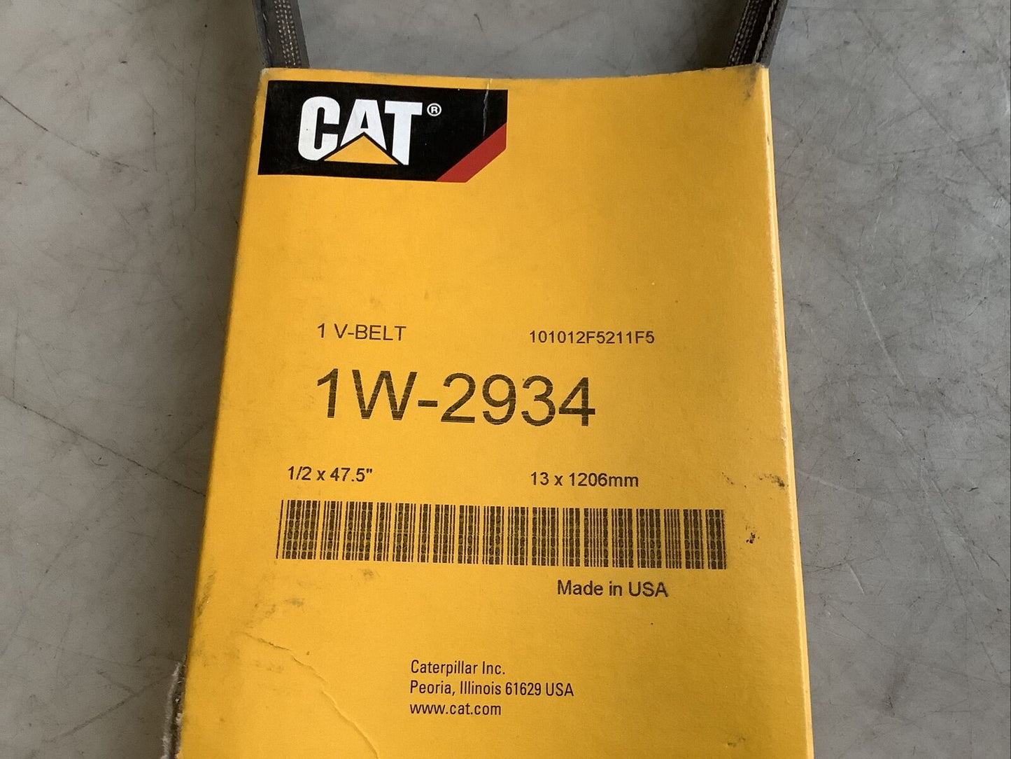 CAT 1W-2934 V-BELT 476 - LOT OF 2