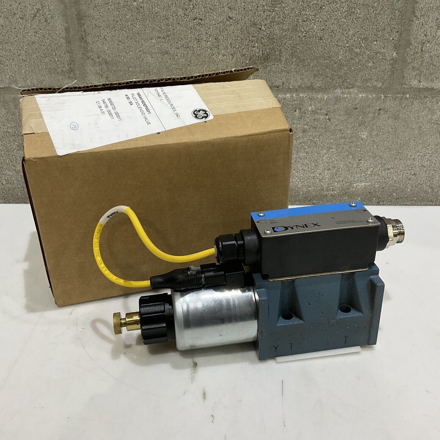 GENERAL ELECTRIC ZZ-23334 165A918DEP0031 PILOT SOLENOID VALVE 373