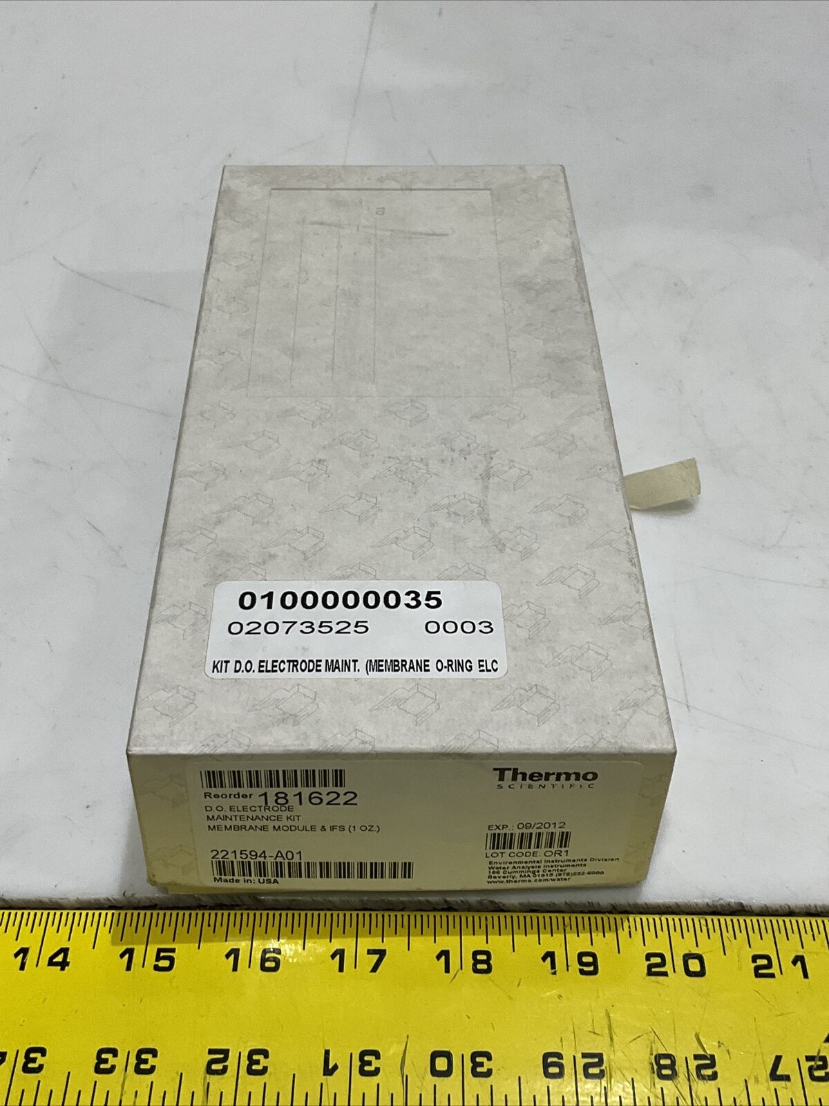 THERMO 221594-A01 D.O ELECRODE MAINTENANCE KIT MEMBRANE MODULE & IFS 373