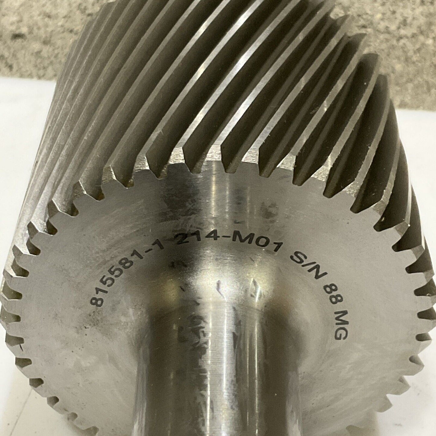 FS ELLIOTT 825528-4 BALANCED GEAR PINION 1 STAGE 3 P 373