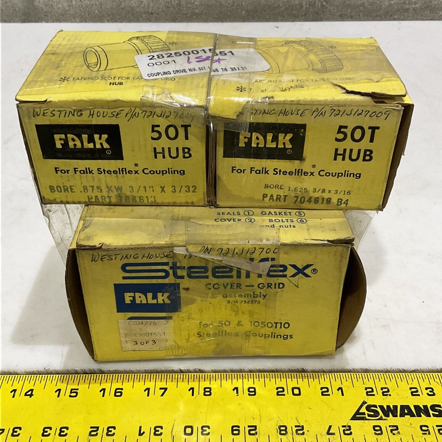 FALK COULPING DRIVE SET 704613 704619 758273 373