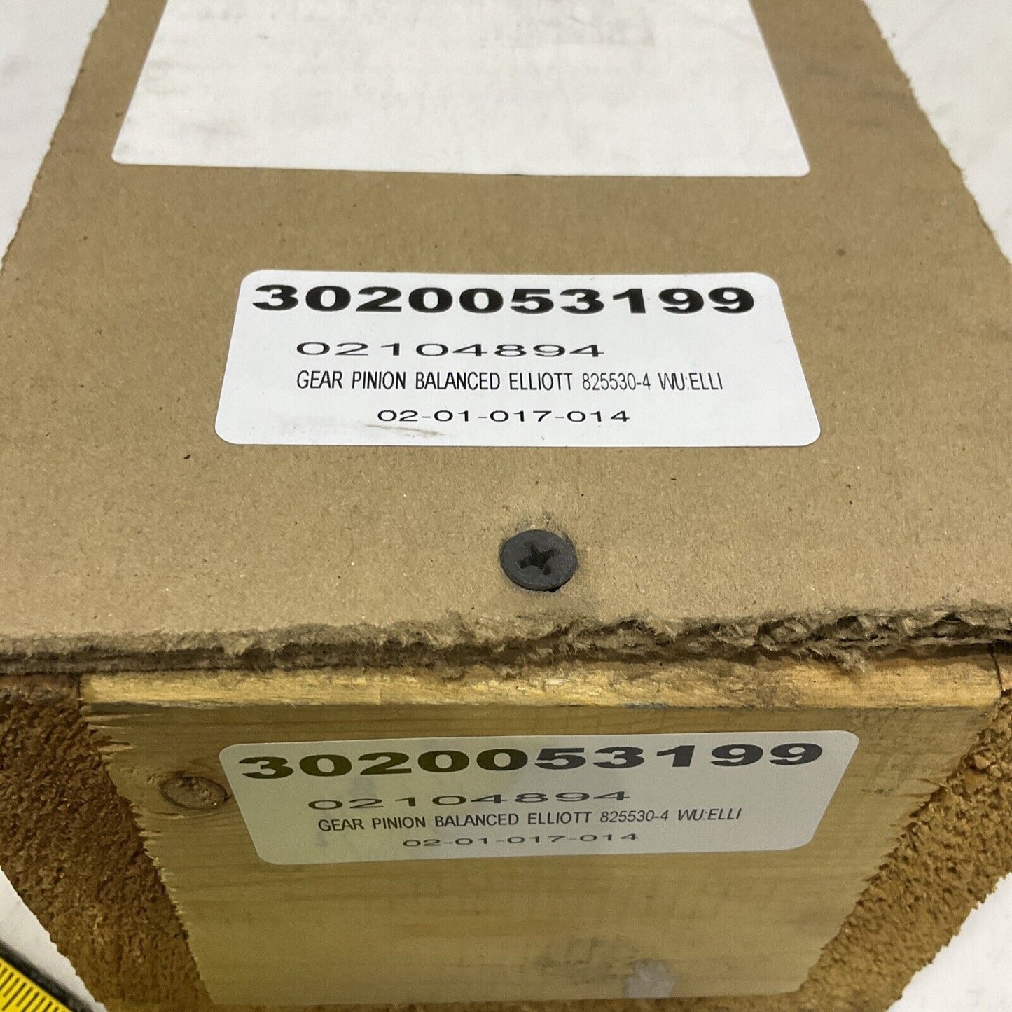 ELLIOT 825530-4 BALANCED GEAR PINION 3RD STAGE 3P 373