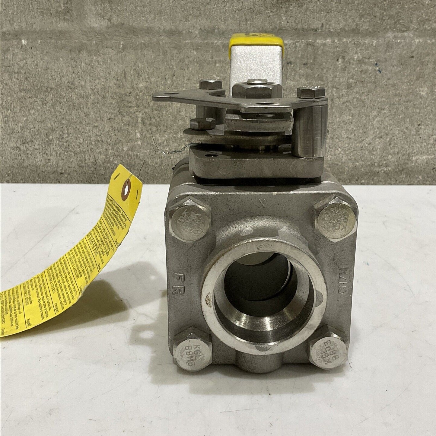 APOLLO 86C20701 B473 SOCKET WELD BALL & STEAM VALVE 600 CL B16.34 1-1/2” 373