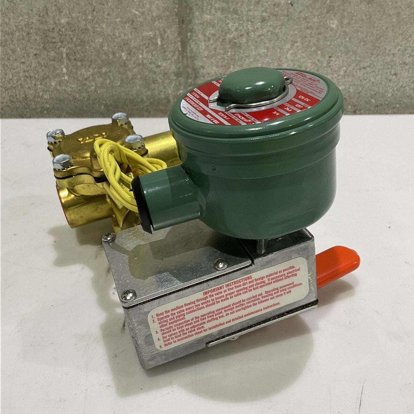 ASCO EFHCX8308C043F13231 SOLENOID VALVE 3-WAY 373