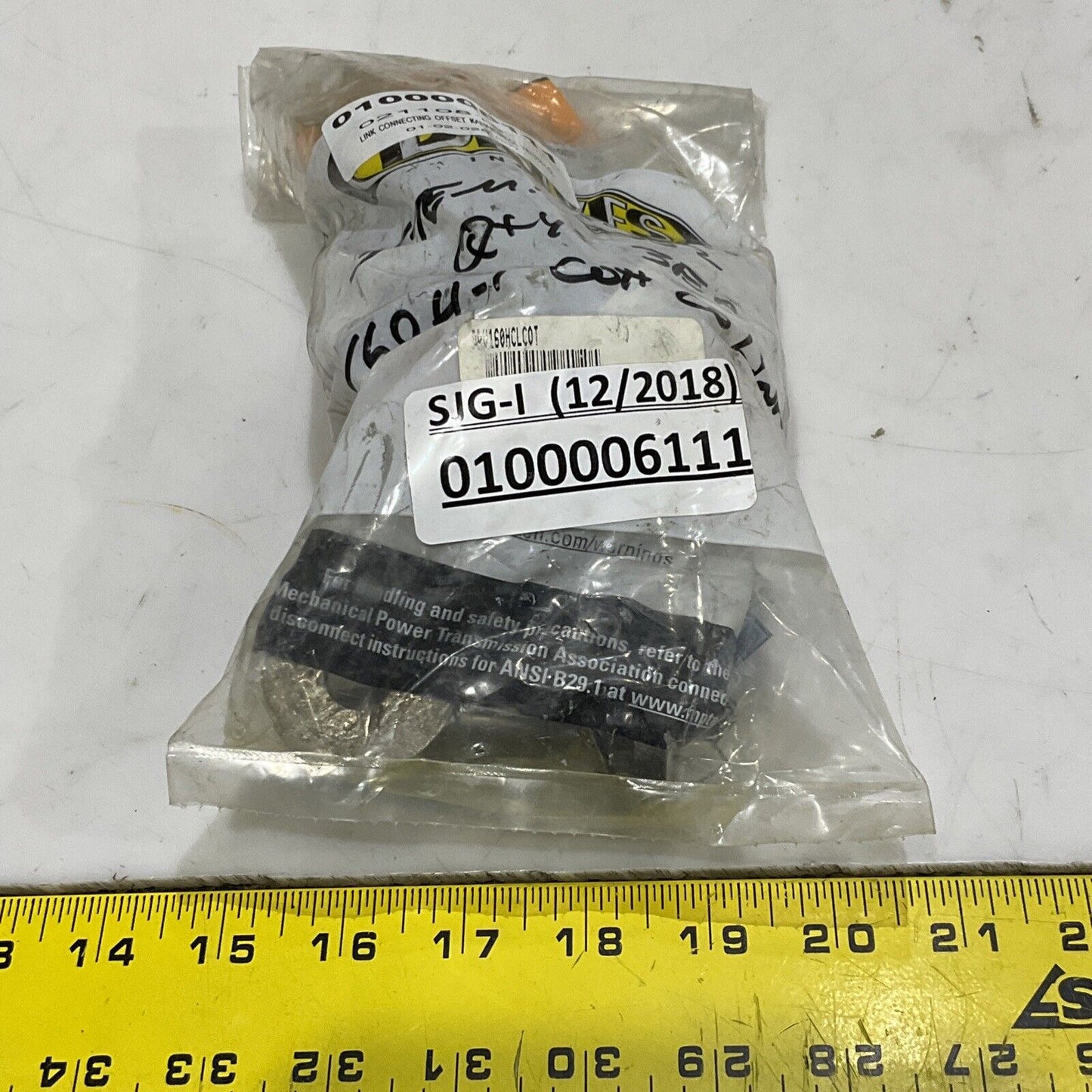 TIMKEN DRIVES 8752 160H-1 COTT CO LINK W/ SHEP HOOK LOT OF 3 373