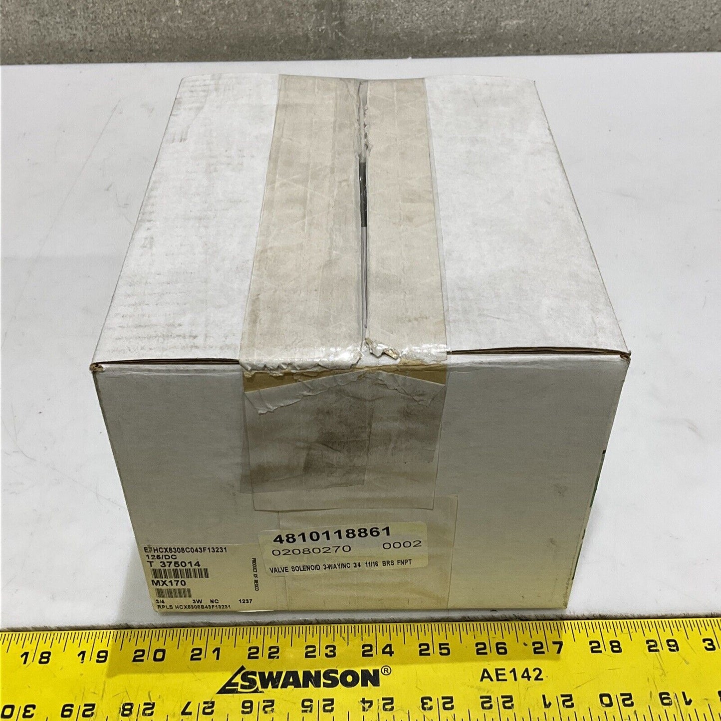 ASCO EFHCX8308C043F13231 SOLENOID VALVE 3-WAY 373
