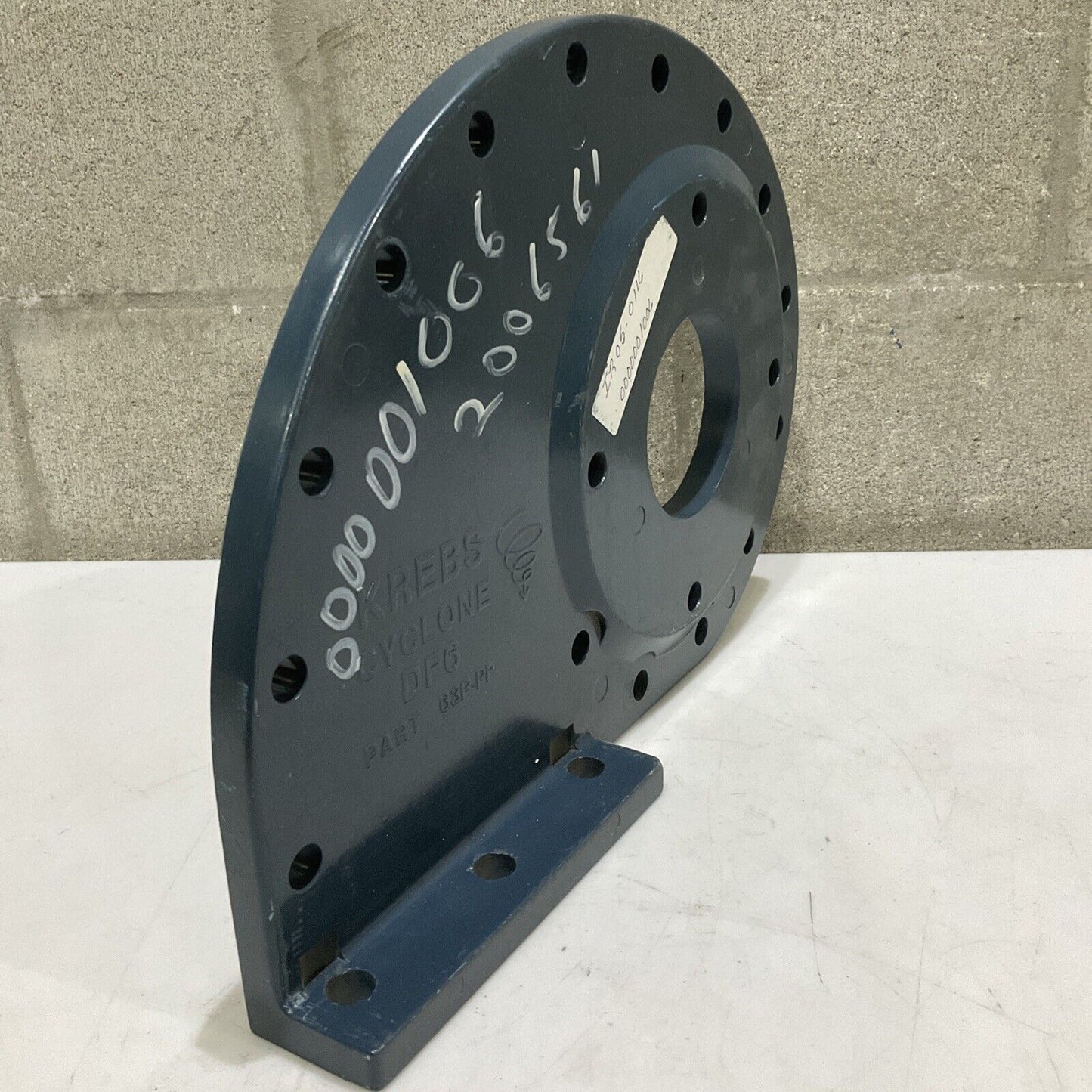KREBS CYCLONE DF6 63P-PF FIBERGLASS TOP PLATE COVER 373