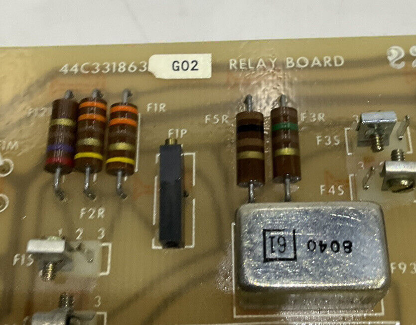 GENERAL ELECTRIC 44C331863G02 RELAY BOARD OUTPUT REGULATOR 373