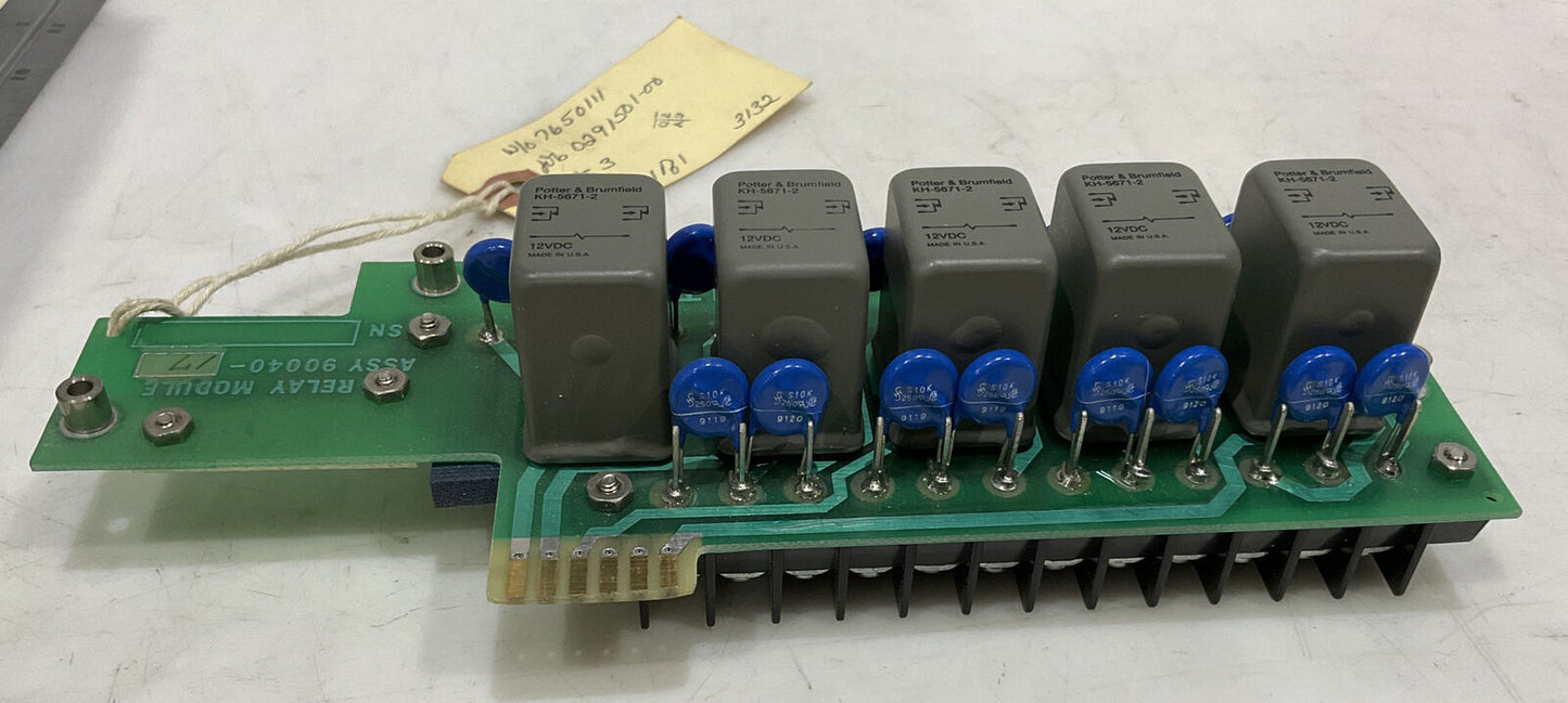BENTLY NEVADA ASSY 90040-17 RELAY MODULE 373