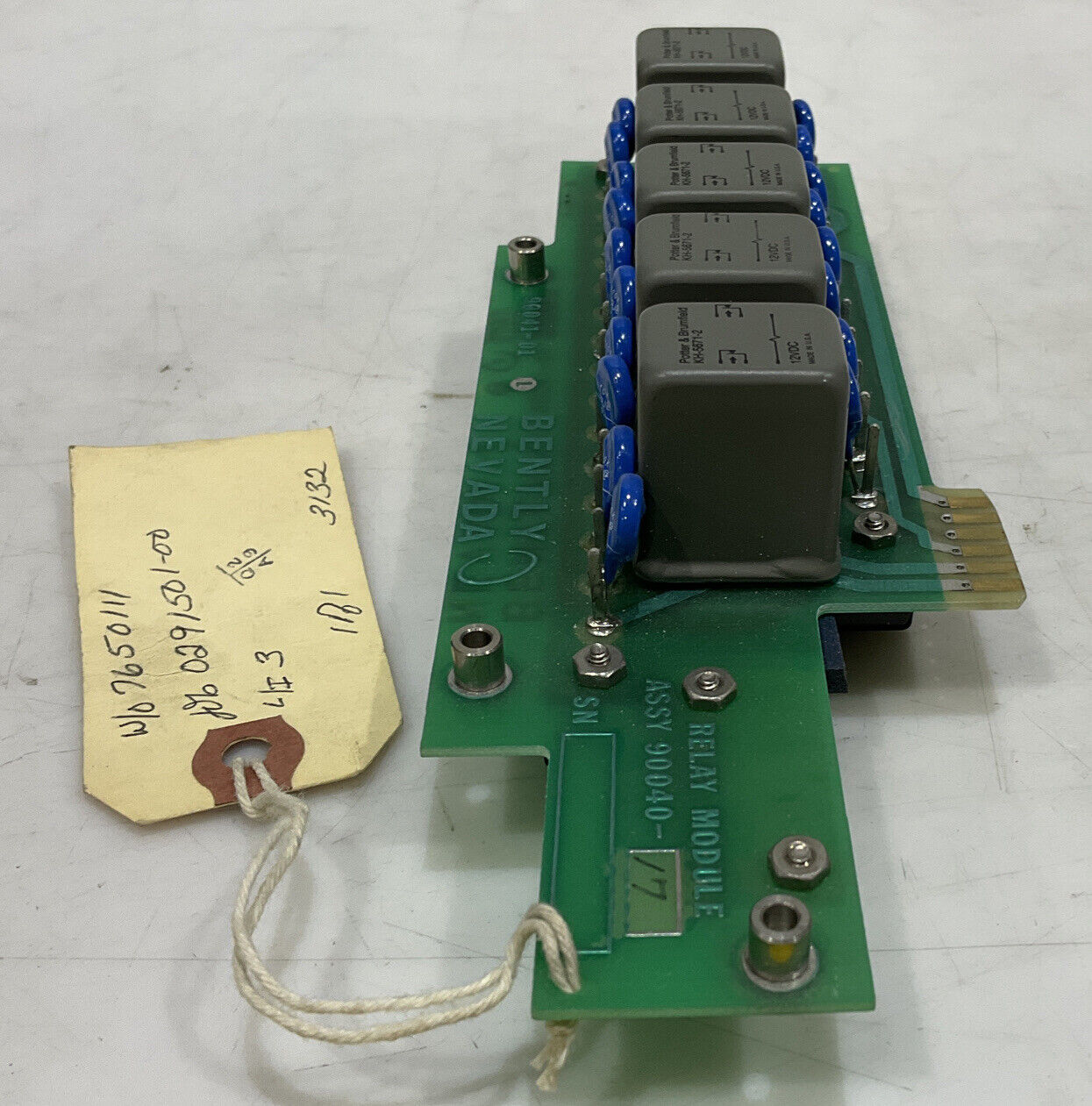 BENTLY NEVADA ASSY 90040-17 RELAY MODULE 373
