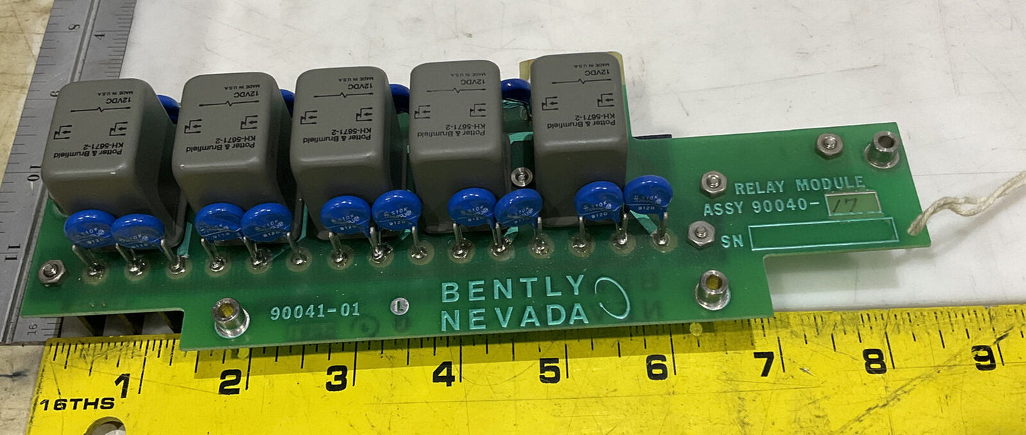 BENTLY NEVADA ASSY 90040-17 RELAY MODULE 373